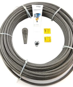 Kit câble métallique DR10 13 H20 6/1 – 48,7m 1Am-3m